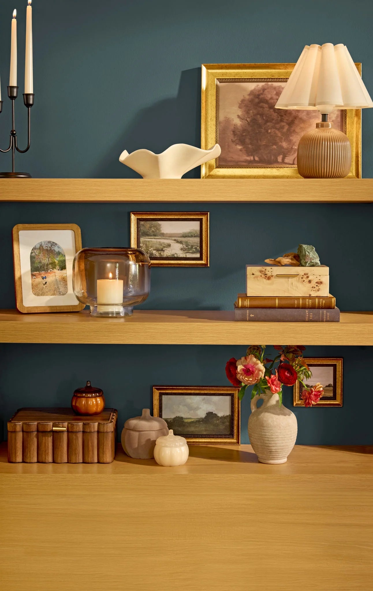 Indoor Ceramic Handled Jug, 7" Brown