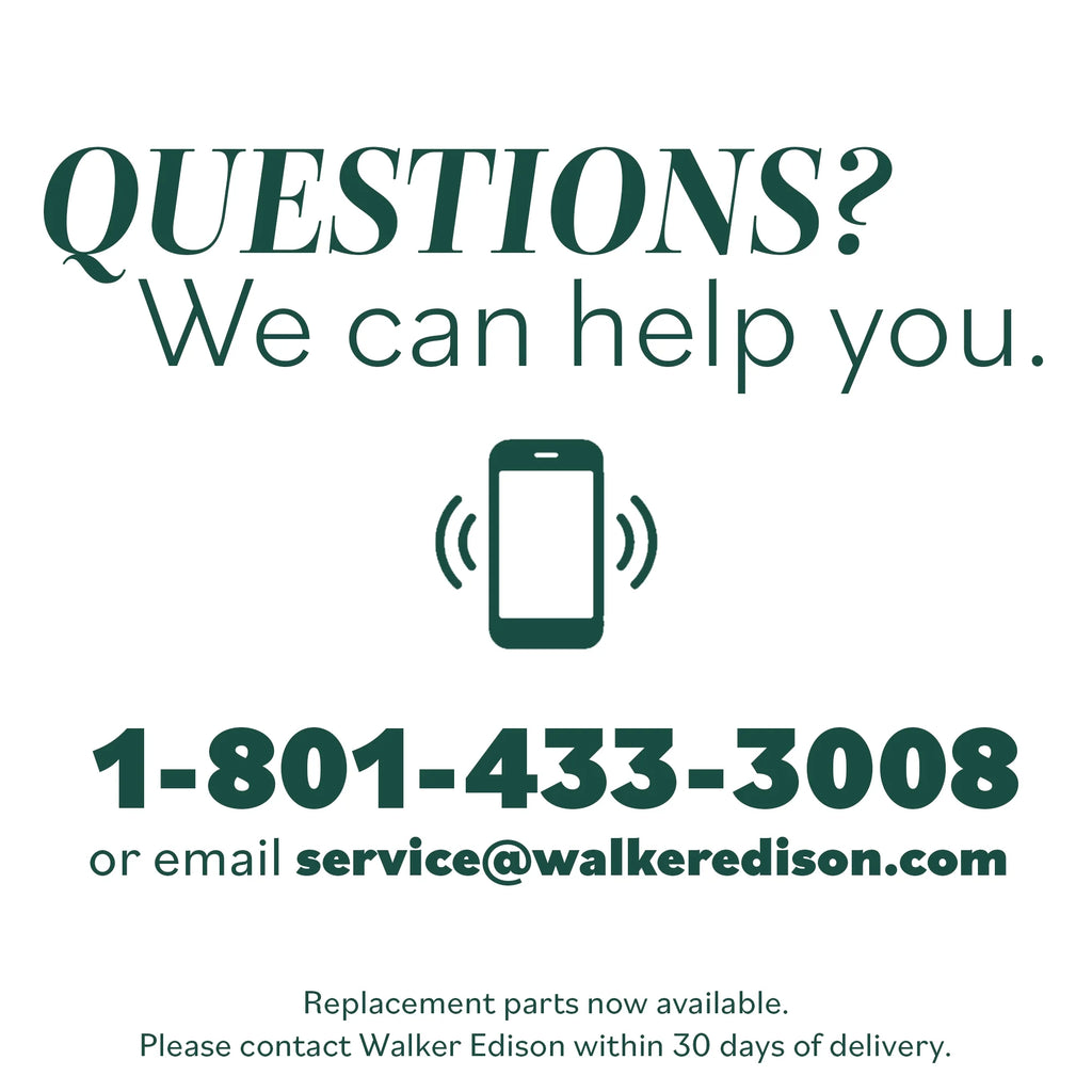 18.5" Reeded 1-Drawer Side Table - Coastal Oak/ Black