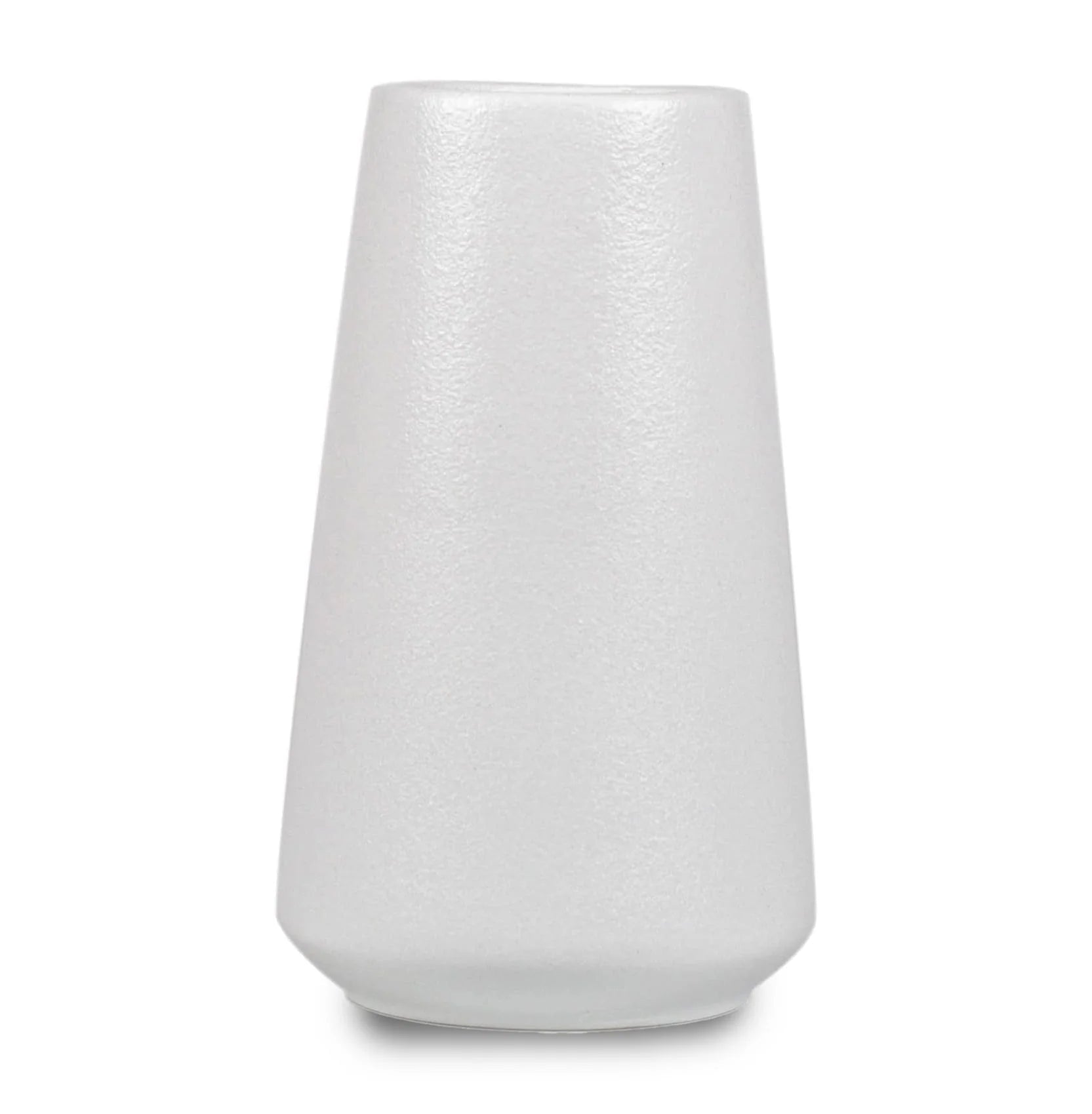 6 Inch White Flower Vase White Vase Small Ceramic Vase for Flowers Vases for Table Shelf Home Decor Wedding Pampas Grass